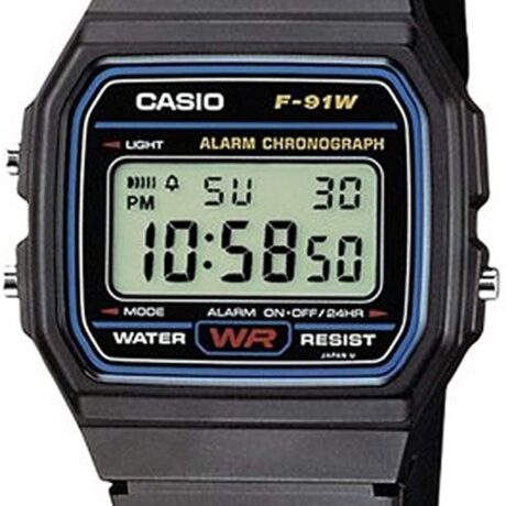 Orologio Casio Unisex  in  Resina    F-91W-1YEG