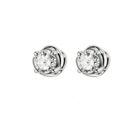 Orecchini Salvini Donna Abbraccio in   Oro bianco Diamante 0.20 20083232