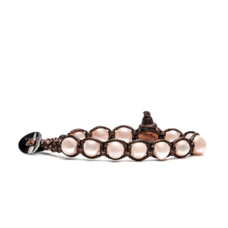 Bracciale Tamashii Unisex Tibet in   Pietre dure Perla  BHS900-192