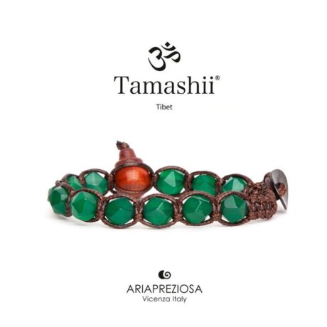 Bracciale Tamashii Unisex Diamond Cut in   Agata Agata  BHS911-12