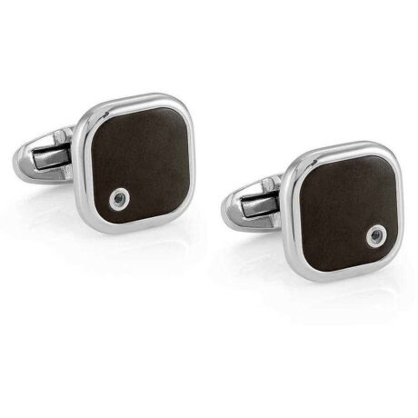 Gemelli Nomination Uomo Gentleman in   Acciaio Spinello  132909/001