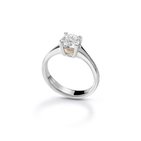 Anello Salvini Donna Battito in   Oro bianco Diamante 0.10 20074770