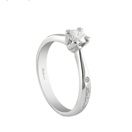 Anello Salvini Donna Virginia in   Oro bianco Diamante 0.30 20069091