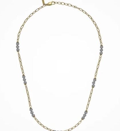 Collana Desmos Donna  in   Argento   CRYSTAL NOVA GW 41