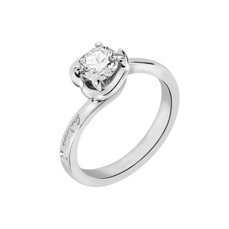 Anello Salvini Donna  in   Oro bianco Diamante 0.16 20083210