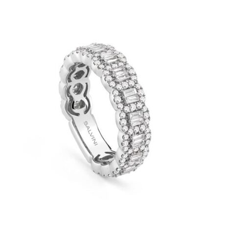Anello Salvini Donna  in   Oro bianco Diamante  20101054
