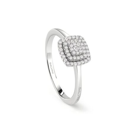 Anello Salvini Donna Bagliori in   Oro bianco Diamante  20089362