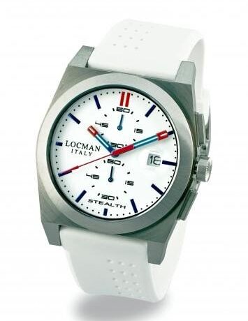 Orologio Locman Uomo Stealth Tachymeter in  Acciaio    020200WHFBLRSIW