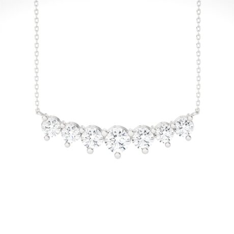 Collana Ama Donna  in   Oro bianco Diamante Lab Grown 1.70 AMA-GI-1072-16