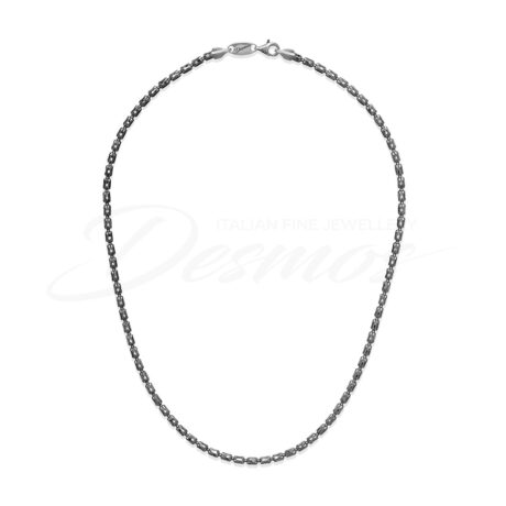 Collana Desmos Unisex  in   Argento   BARREL CRYSTAL 3 GM 51