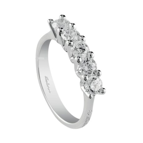 Anello Salvini Donna  in   Oro bianco Diamante  20068925-13