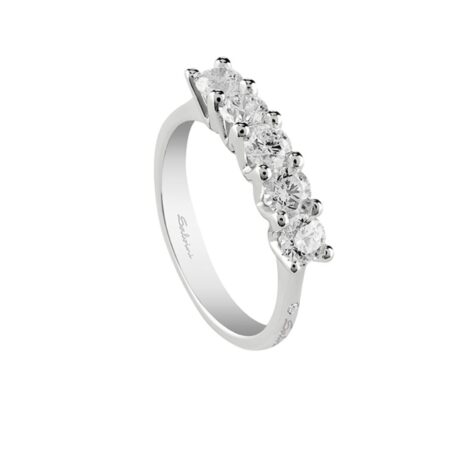 Anello Salvini Donna Virginia in   Oro bianco Diamante 0.75 20068926
