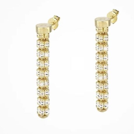 Orecchini Desmos Donna  in   Argento   INFINITY ROUND GW