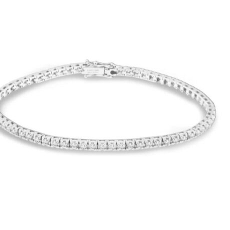 Bracciale Lux Gioielli Unisex  in   Oro bianco Diamante 0.41 TNL0115D_0,41CT