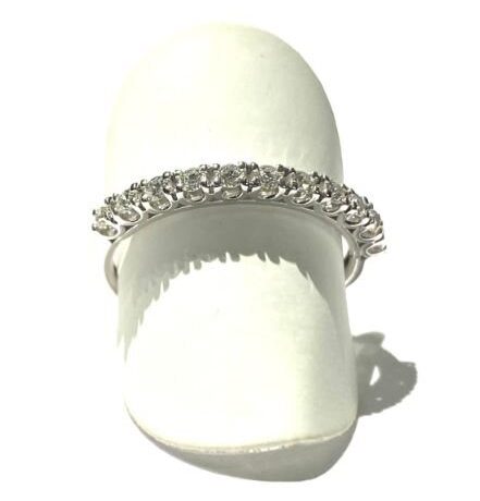 Anello Lux Gioielli Donna  in   Oro bianco  0.35 F-4644-C LUXCORAL