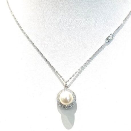 Collana Chimento Donna  in   Oro bianco   1G07029CC5450