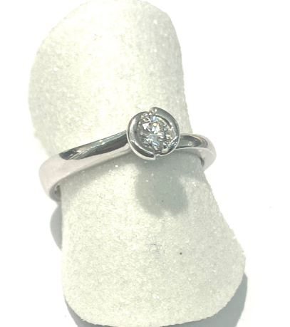 Anello Salvini Donna  in   Oro bianco   80373840