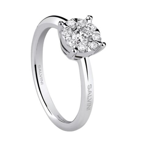 Anello Salvini Donna Daphne in   Oro bianco   20041174