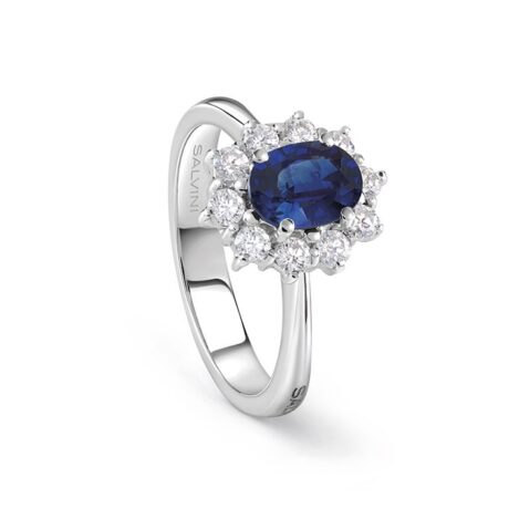 Anello Salvini Donna Love For Colour in   Oro bianco   20098370