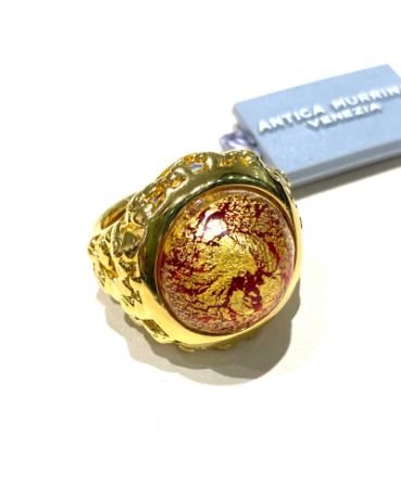 Anello Antica Murrina Venezia Donna  in   Acciaio   AC1VPE2311