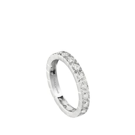 Anello Salvini Donna  in   Oro bianco Diamante  20082820