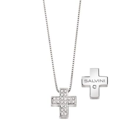 Collana Salvini Donna  in   Oro bianco   73468018