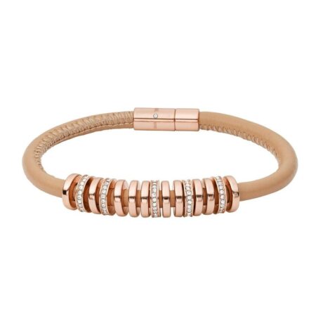 Bracciale Fossil Donna Vintage Glitz in   Pelle   JF01998791