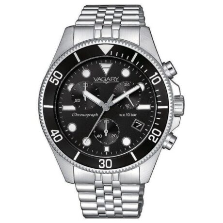 Orologio Vagary Uomo Crono Aqua 105th in  Acciaio    VS1-019-55