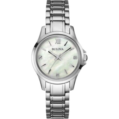Orologio Bulova Donna Classic Diamond in  Acciaio    96P152