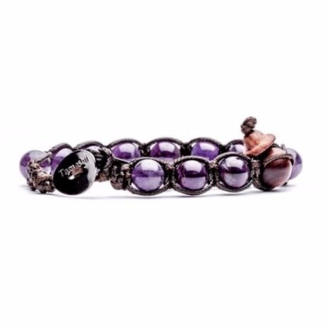 Bracciale Tamashii Unisex Tibet in   Pietre dure Ametista  BHS900-8