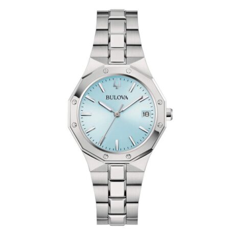 Orologio Bulova Donna Octagon lady in Acciaio 96M169 Octagon lady in  Acciaio    96M169