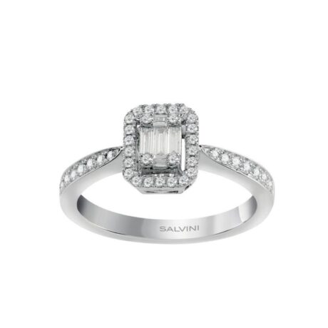 Anello Salvini Donna Magia s in Oro Diamante 20085782 Magia s in   Oro Diamante 0.55 20085782