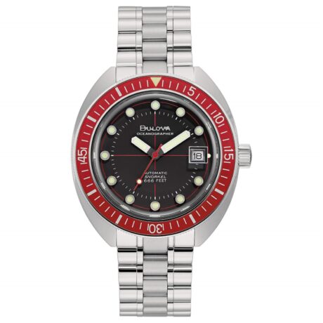 Orologio Bulova Uomo Oceanographer in Acciaio 96B343