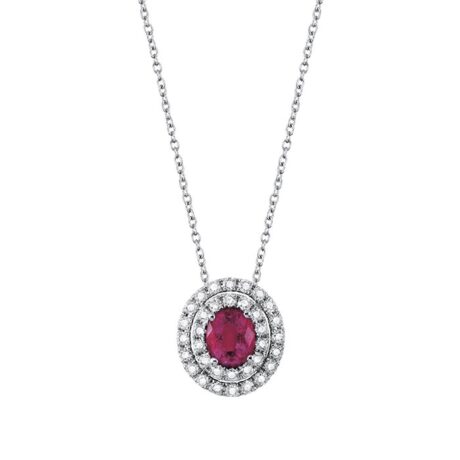 Collana Salvini Donna Dora in Oro bianco Rubino 20057684