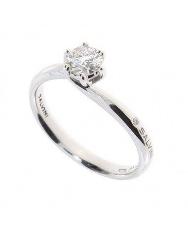 Anello Salvini Donna in Oro bianco Diamante 20076827