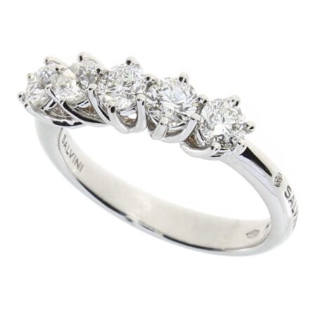 Anello Salvini Donna Lavinia in Oro bianco Diamante 20076875