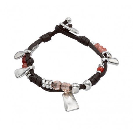 Bracciale Unode50 Donna Bach Vibes in Lega metallica Pietre dure PUL1404CRLMAR0M