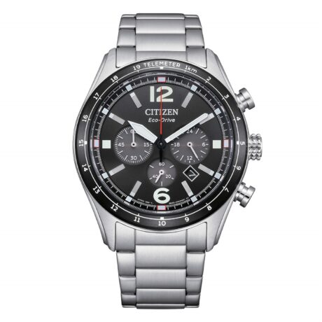 Orologio Citizen Uomo Of Aviator in Acciaio CA4654-55E