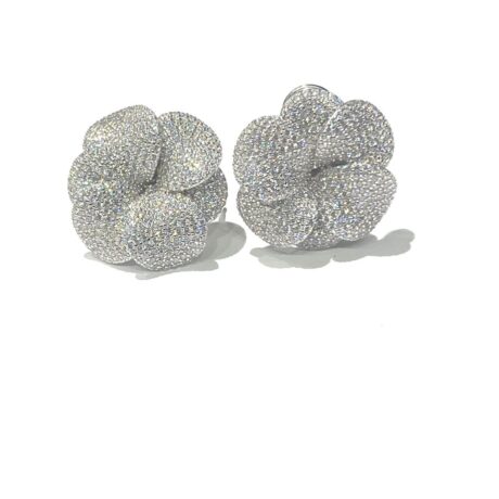 Orecchini Greta Donna in Argento Zircone ORCH_FIORE_CLIP_GRETA