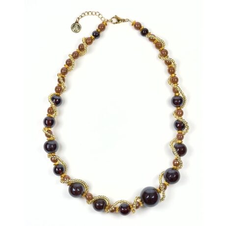 Collana Antica Murrina Venezia Donna VIVIEN in Acciaio CG2VAI2510