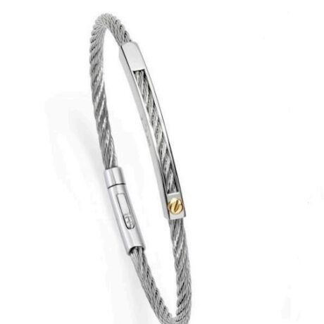 Bracciale Salvatore Bersani Uomo B-Joy in Acciaio 6942