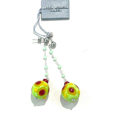 Orecchini Antica Murrina Venezia Donna Ipanema in Vetro OR698A00