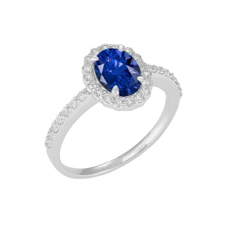 Anello Gioielleria Italiana Donna in Oro bianco AN-3031_ZAFF_DIAM0,31