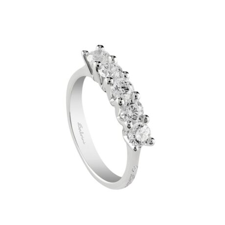 Anello Salvini Donna Virginia in Oro bianco Diamante 20068923