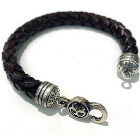 Bracciale Manuel Bozzi Uomo in Argento BRACCIALE UOMO_MARRONE