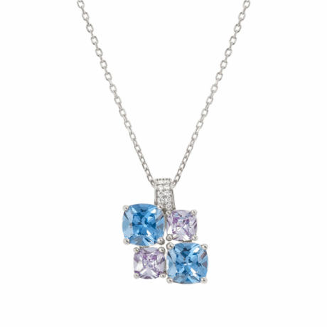 Collana Nomination Donna Colour Wave in Argento 149856/061