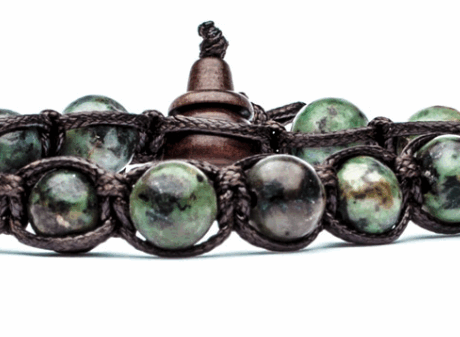 Bracciale Tamashii Classic in Pietre dure Turchese africano BHS900-75