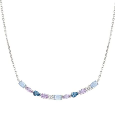 Collana Nomination Donna Colour Wave in Argento 149858/061