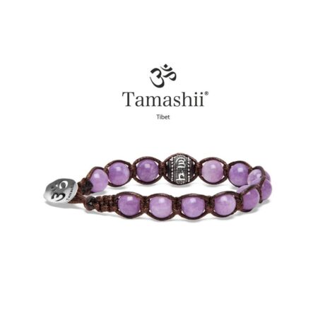 Bracciale Tamashii Ruota della Preghiera in Pietre dure Giada BHS1100-201