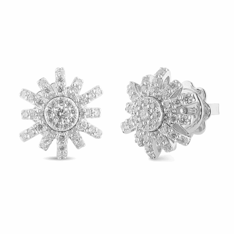 Orecchini Salvini Donna Sole s in Oro bianco Diamante 20111430